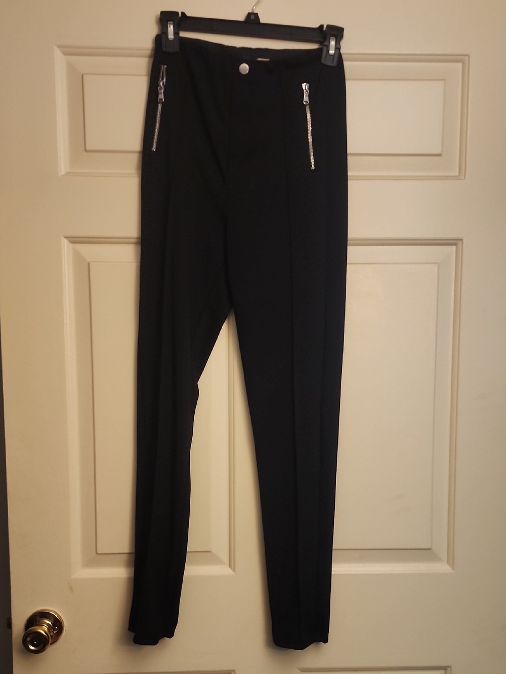 Slim Tailored Black Women's Dress Pants